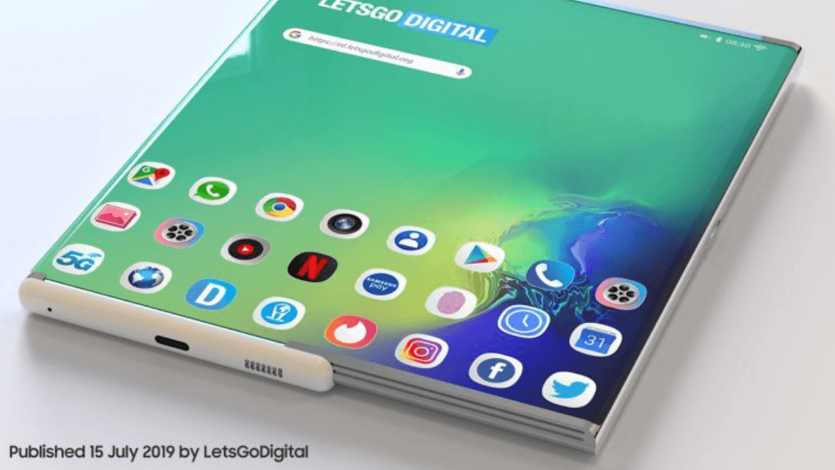 samsung smartphone enroulable samsung smartphone enroulable