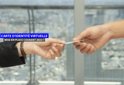 carte identité sur smartphone image une
